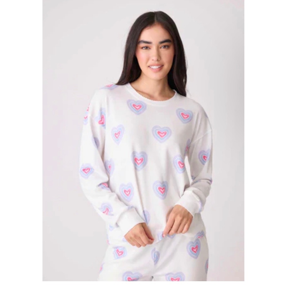 Pj salvage  peace and love thermal long sleeve size med new with tags